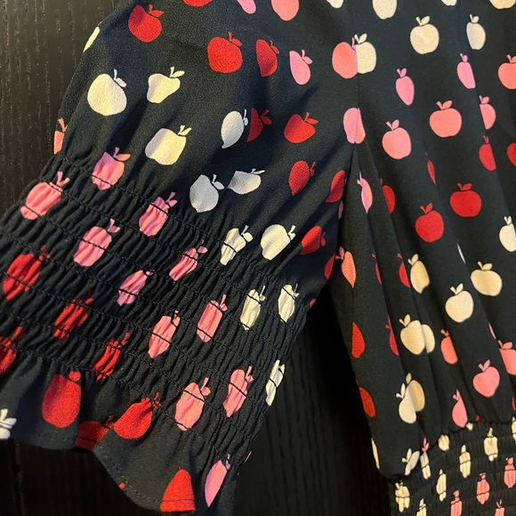 Kate Spade orchard midi dress with a puff sleeve 🍎 - Picture 7 of 9